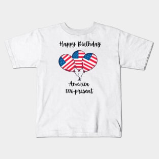 "Happy Birthday America" Kids T-Shirt